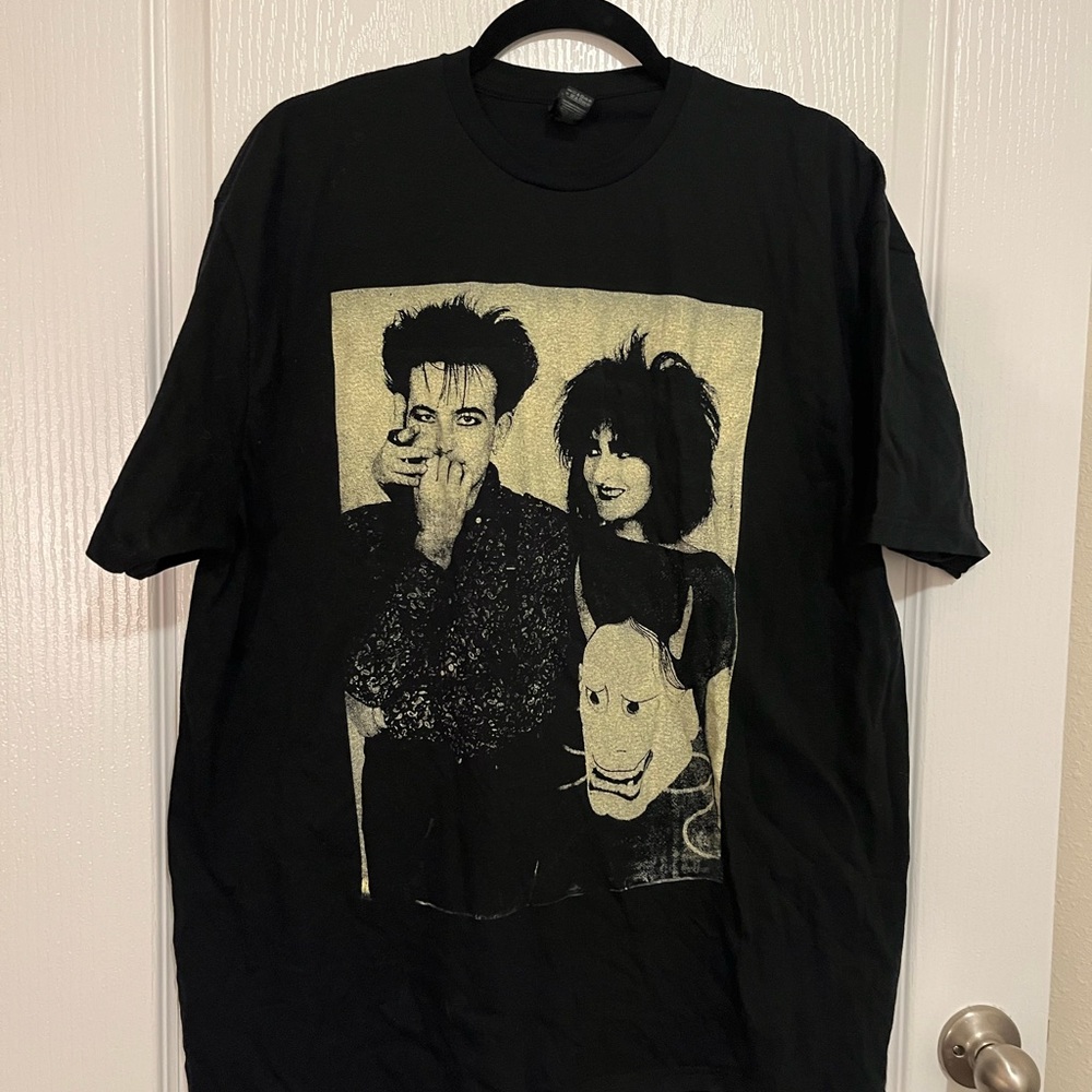 Robert Smith The Cure black Graphic XL Men’s Shirt
